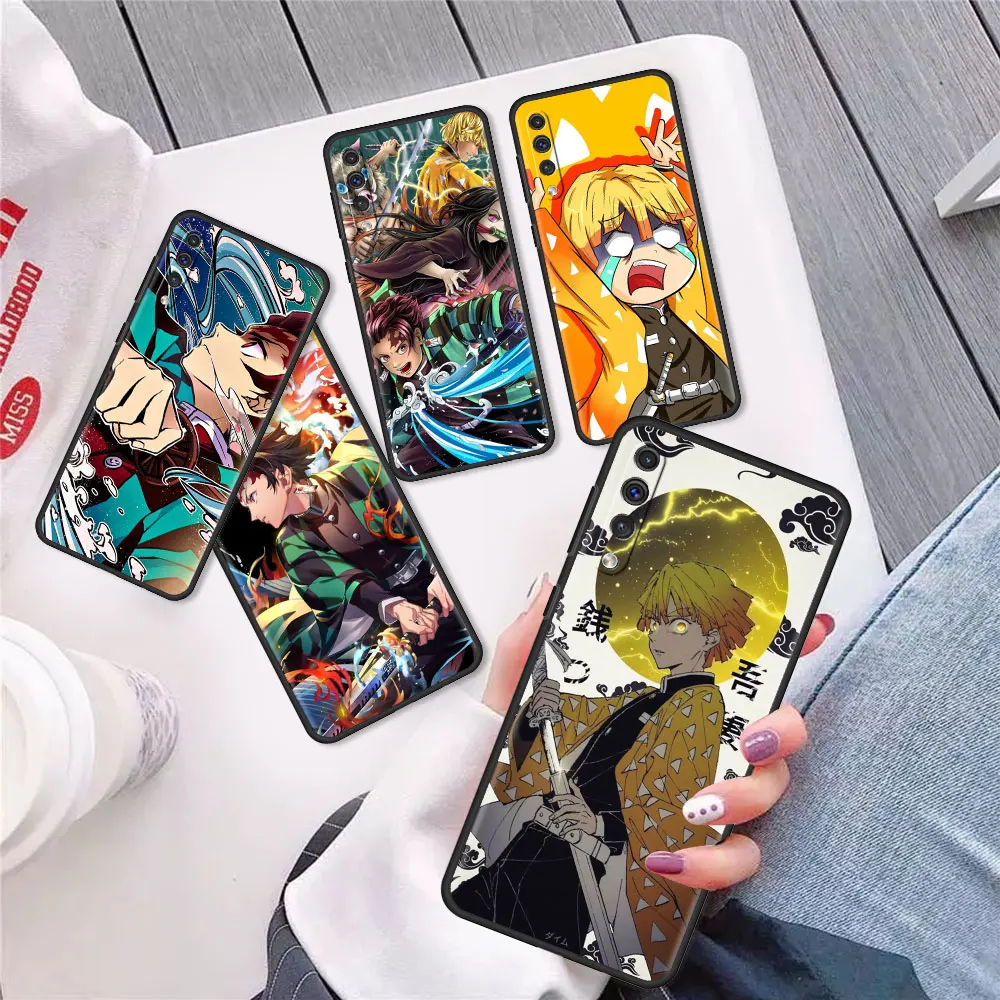 

Anime Kimetsu No Yaiba Case For Samsung Galaxy A50 A70 A10 A30 A20s A20e A10s A40 A7 A90 A10e A80 A9 2018 A60 Soft Phone Cover