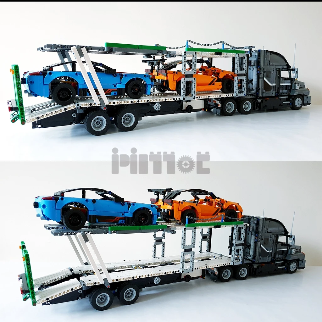 Moc-44233 двухслойный полуприцеп 42078 подходит для 686 шт. сращивающихся строительных