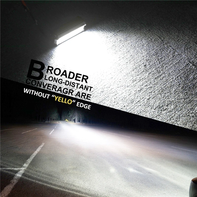 Автомобильный Рабочий фонарь водонепроницаемый светодиодный светильник длиной