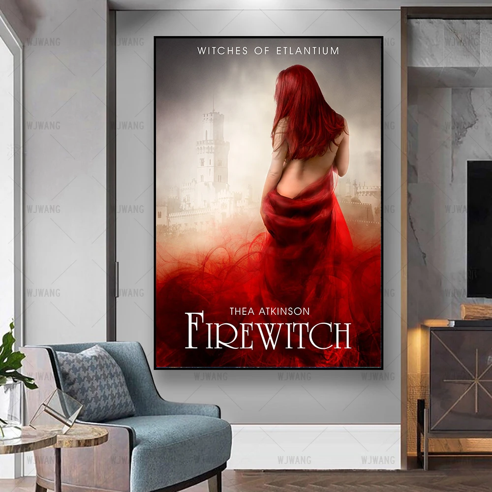 

Modern Art HD Printed Canvas Painting Red Sexy Woman Posters And Prints Wall Art Pictures For Living Room Decor Home Wall Decor