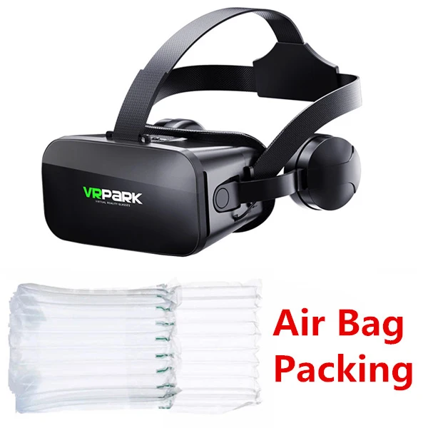 VRPARK J20 3D очки виртуальной реальности очки 3 D очки гарнитура шлем для iPhone Android игры смартфон с контроллерами - Цвет: Bundle-1