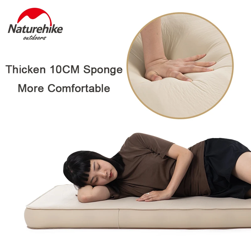 Naturehike губка коврик для кемпинга Самонадувающийся утолщенный 10 см Открытый