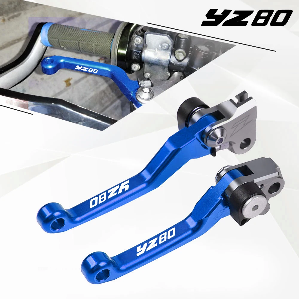 

For YAMAHA YZ80 YZ 80 2015 2016 2017 2018 Motorcycle Pivot Dirt Bike Pit Brake Clutch Levers Handle YZ80 Motorcoss Accessories