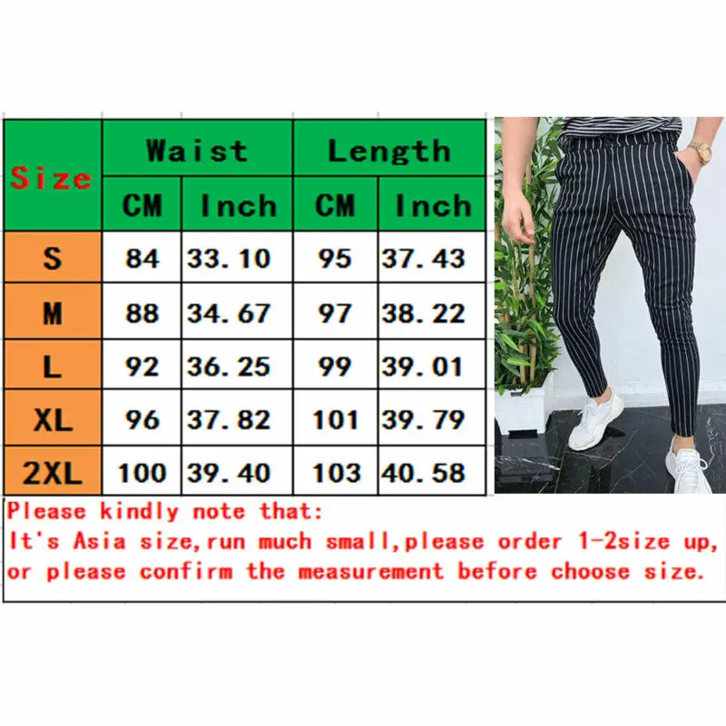

New Mens Trouser Joggers Slim Fits Stripe Casual Pants Streetwear Sweatpants Jumpsuit Baggy Pants Men Gym Pantaln De Hombre