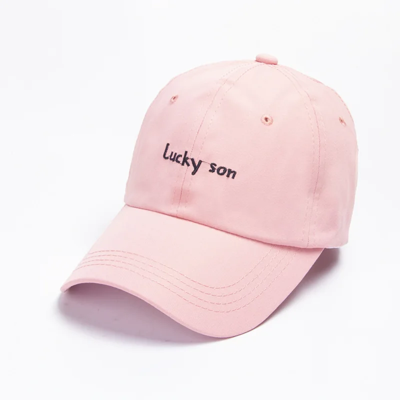 2020 хлопковая бейсболка lucky son с вышивкой и надписью регулируемая для мужчин