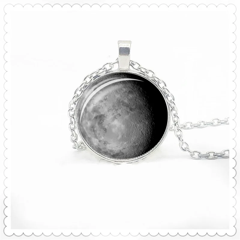 Harajuku Moon Star Series Round Pendant Necklace Fashion Men's and Women's Gift Friend's Favorite | Украшения и