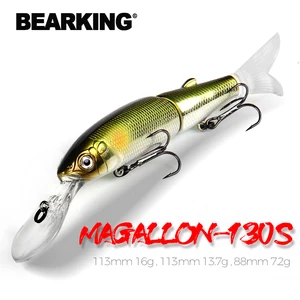 BEARKING 2019 A + рыболовные приманки magallon family 113 мм 16 г 113 мм 13,7 г 88 мм 7,2 г minnow crank популярная модель приманки