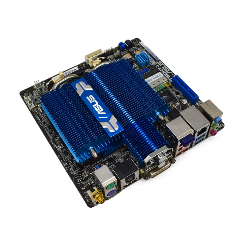 Материнская плата ASUS AT5IONT-I DELUXE DDR3 4 Гб USB 3 0 1 × PCI-E X1 SATA 2 ATOM D525 для Intel NM10 Mini-ITX
