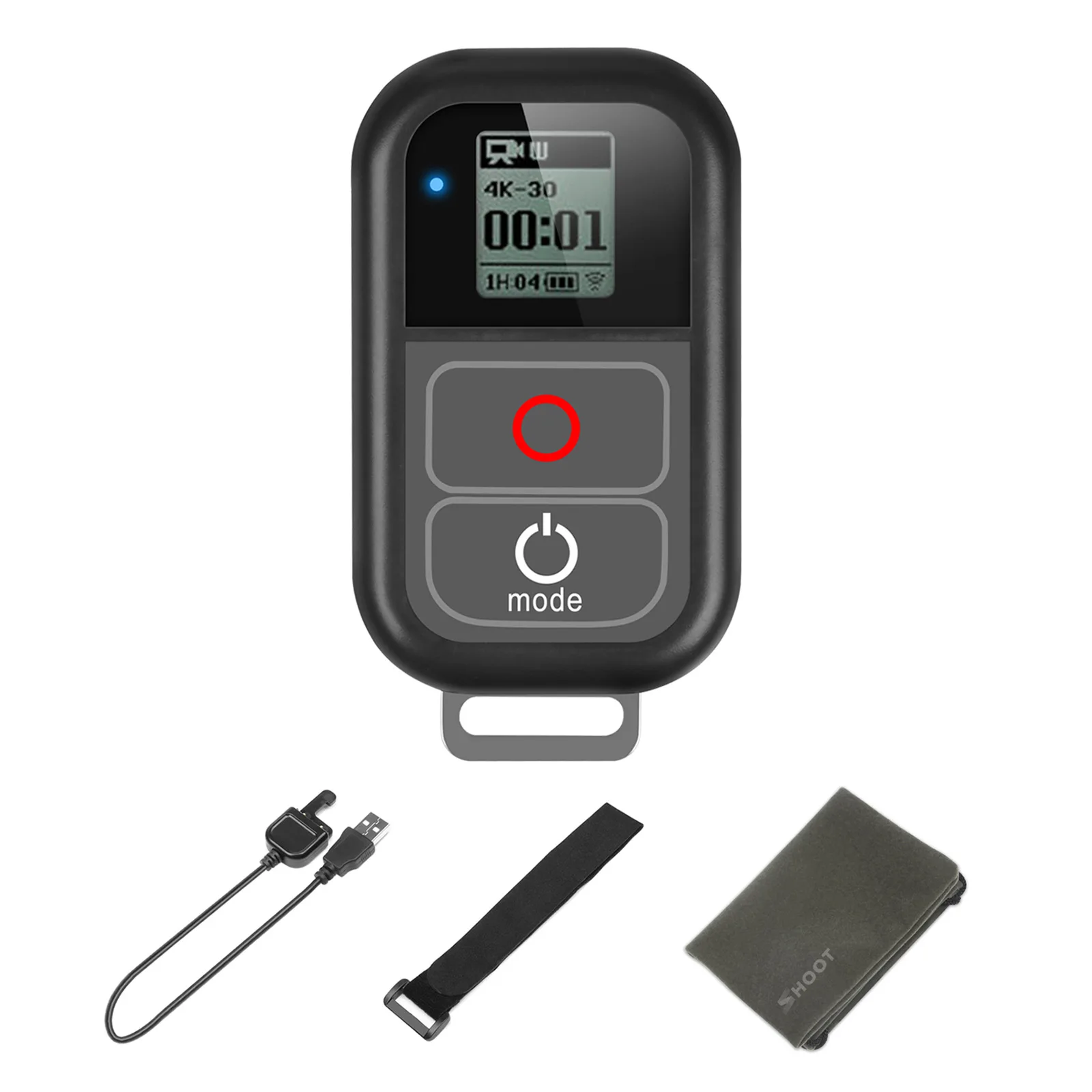 

SHOOT WiFi Пульт дистанционного управления Водонепроницаемый Smart WIFI для GoPro Hero 8/7/6/5/Session/4/3 +/3 Аксессуары