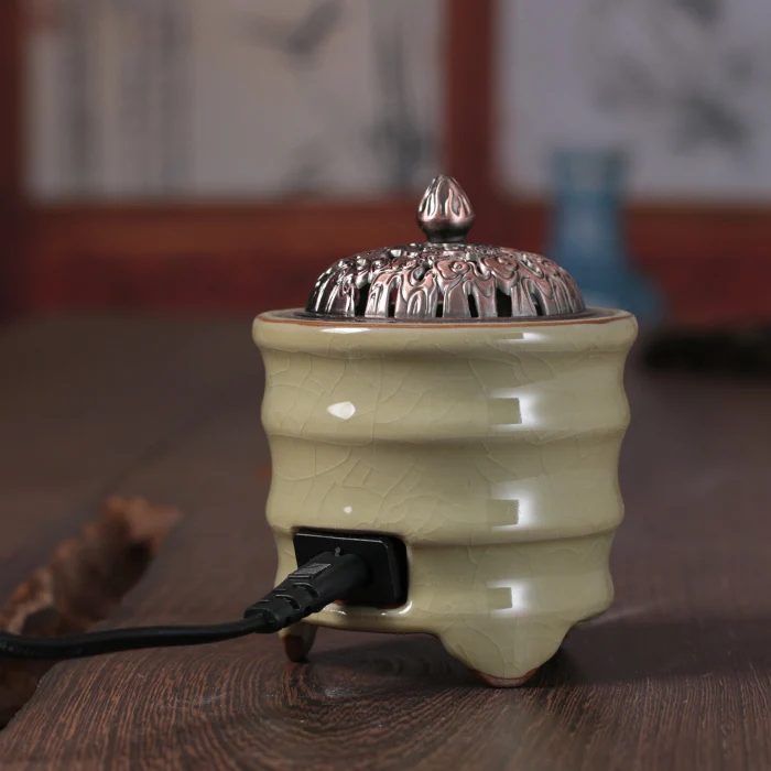 Обратный Ладан эфирное масло Керамика курильница электрическая горелка ладана