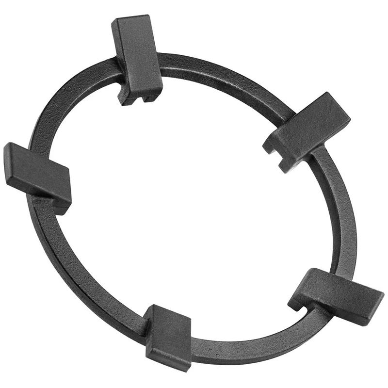 Wok кольцо для газовой плиты 5 когтей Противоскользящий Черный ВОК подставка
