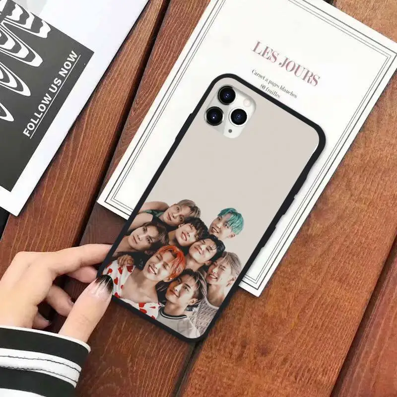 

kpop Stray Kids fundas boy fashion Phone Case for iPhone 11 12 pro XS MAX 8 7 6 6S Plus X 5S SE 2020 XR