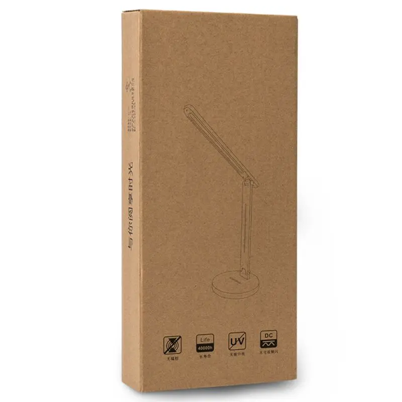 Новый светодиодный Многофункциональный Гибкий Настольный светильник защита