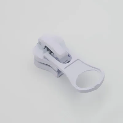 White Meetee 20 шт 5# Смола молния голова Толстая карамельный цвет молния тянуть слайдер DIY ремонт подушки одеяло сумки для кровати швейная одежда ZT005 - Цвет: White