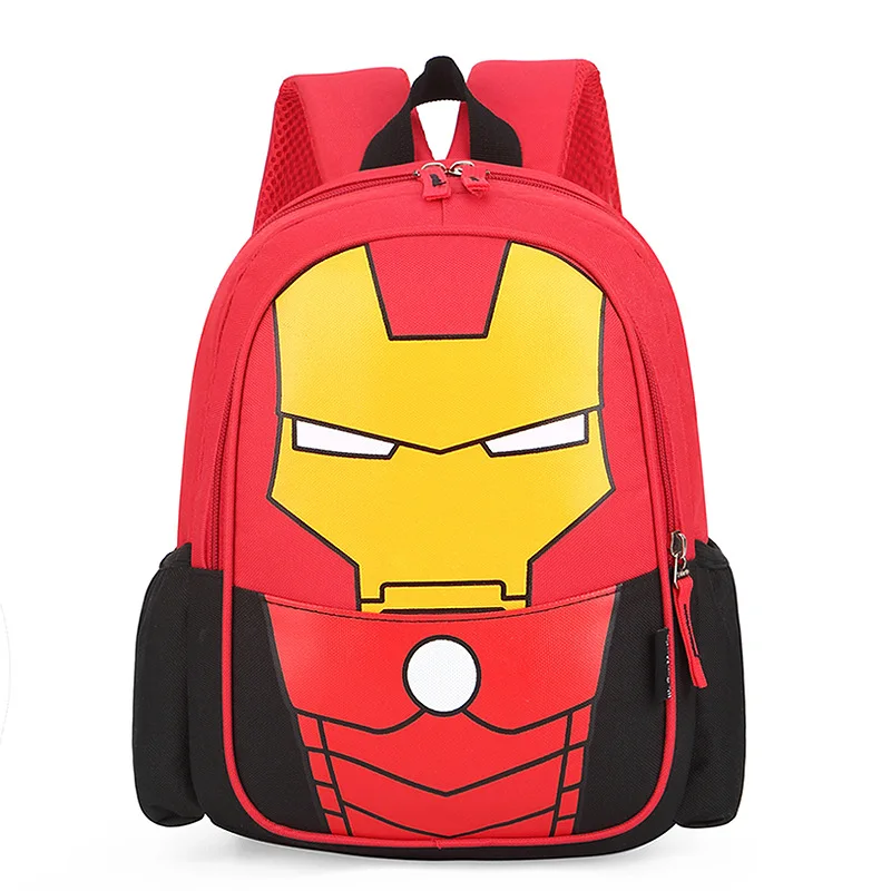 

Marvel Baby School Bag Iron Man Spiderman Children's Backpack Kawaii Men's Backpack Mini Backpack Women Boys Fashion Casual Bags