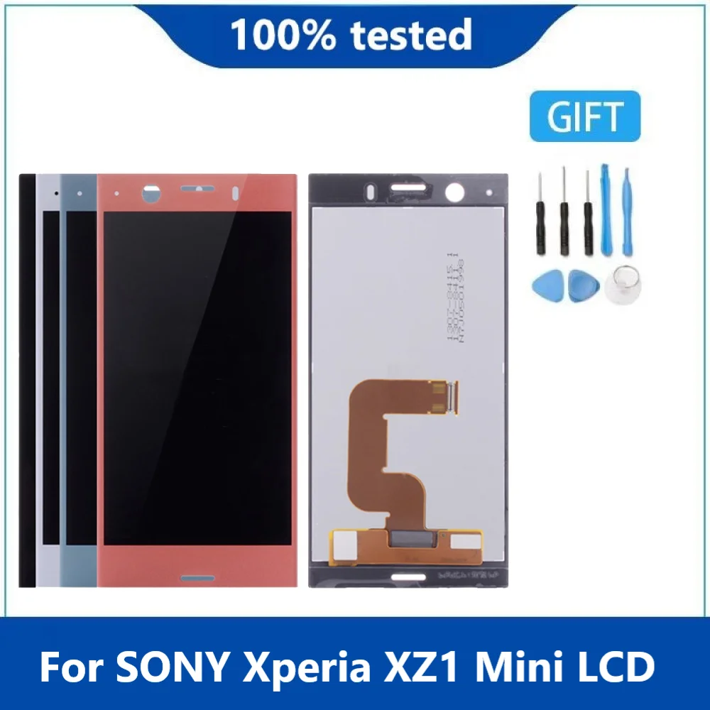 Оригинальный дисплей 4 6 дюйма для SONY Xperia XZ1 компактный экран Mini G8441 G8442 сменный ЖК