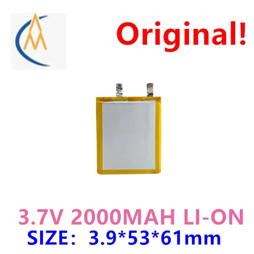 

Fenghua 395361 cell 2000mAh 4.4V polymer lithium battery mobile power supply audio GPS navigator solar toy