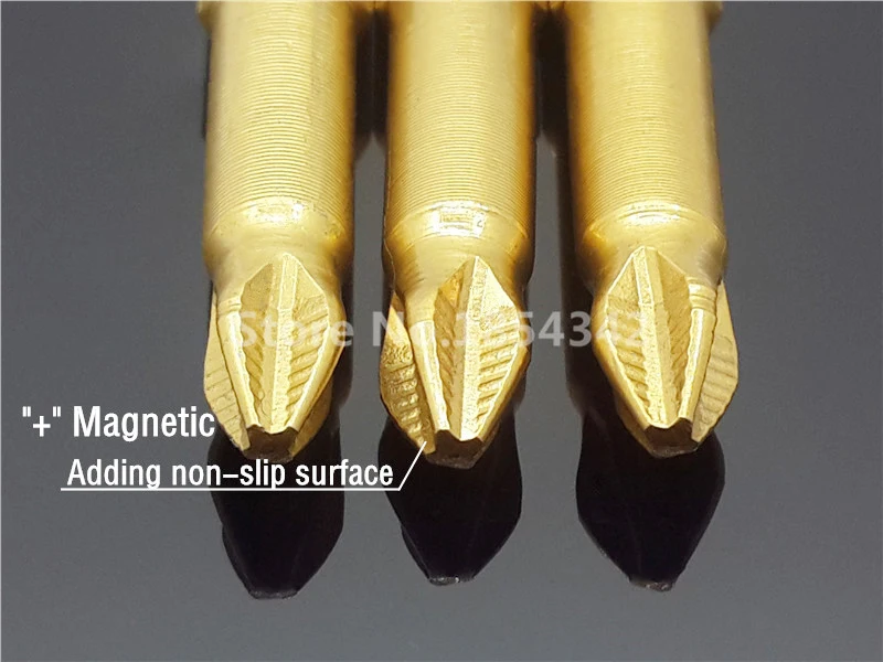 Набор Магнитных насадок для отверток PH2 шестигранный хвостовик 1/4 дюйма длина 25