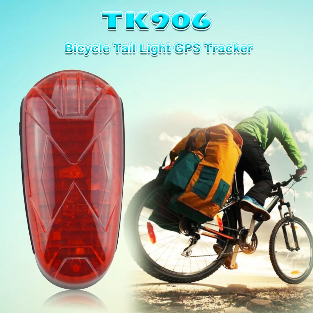 Велосипедный GPS трекер TK906 300 часов в режиме ожидания водонепроницаемый