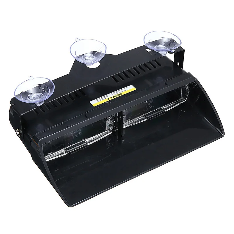 Синий и красный 16 светодиодный стробоскоп вспышка светильник тире в машине