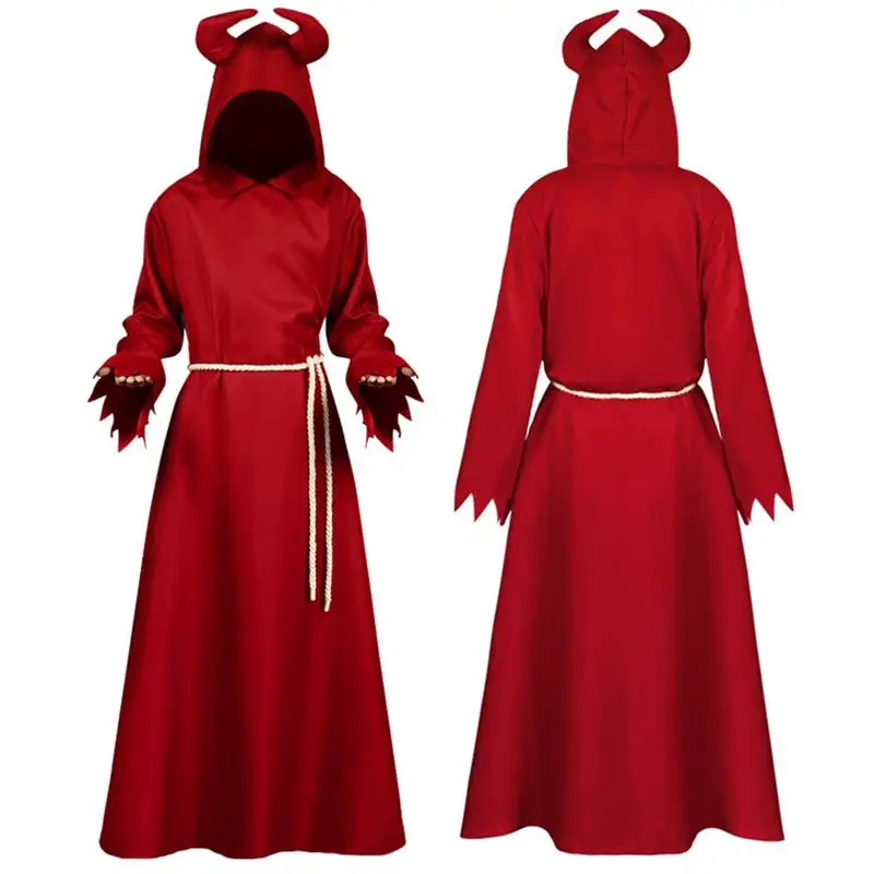 Фото Карнавальный костюм на Хэллоуин Косплэй бог смерти плащ халаты - купить