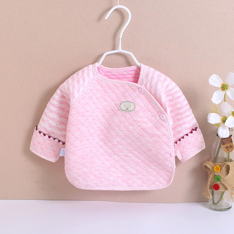 Демисезонный кардиган для новорожденных девочек хлопковый свитер с длинными