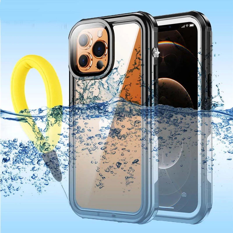 

10pcs Waterproof Case for iPhone 13 12 11 Pro Max Waterproof Diving Case for iPhone 13 12 mini ShockProof Duty Water Proof Cover
