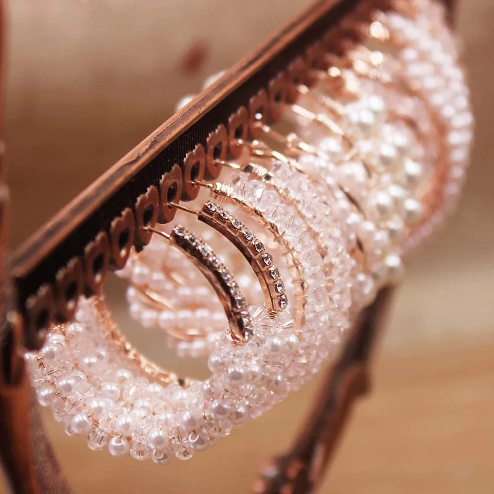 Zerong Мульти Стиль висячие серьги Cshape украшения с кристаллами вечерние подарок