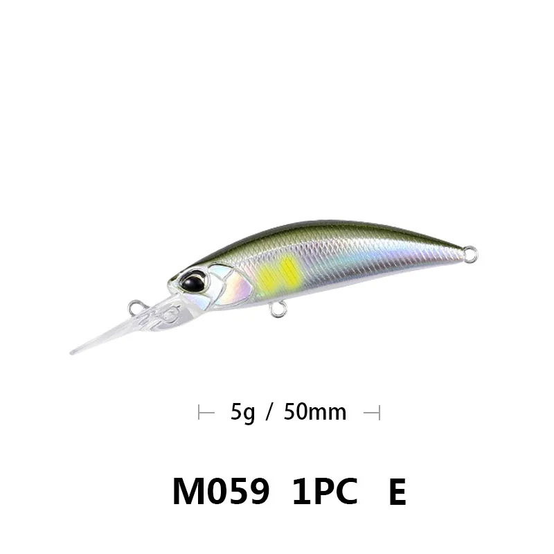 

2021 Minnow Fishing Lure 50mm 5g Topwater Hard Bait Wobbler Jig Bait Crankbait Carp Striped Bass Pesca Fishing Tackle SwimBait