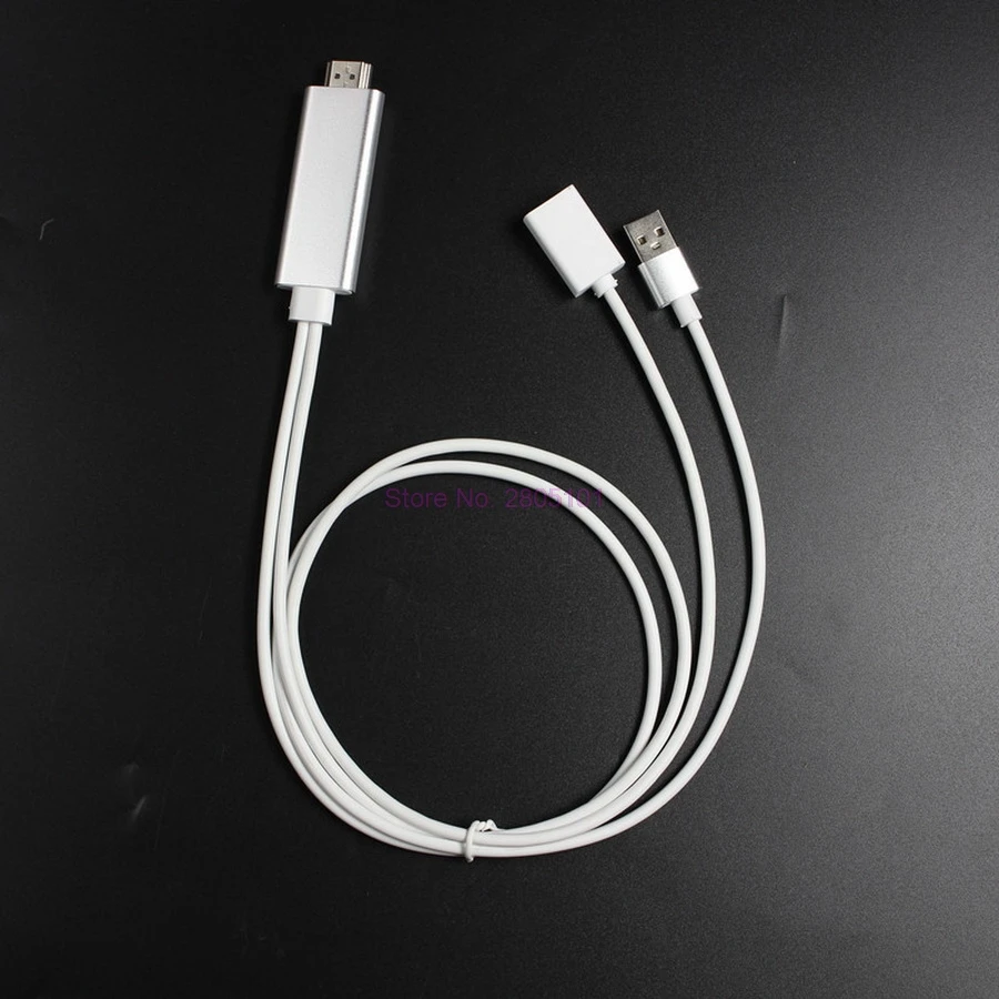 Dhl или fedex 10 шт. кабель для Apple Iphone Ipad Lighting To HDMI адаптер HDTV TV 6 разъем|Кабели HDMI| |