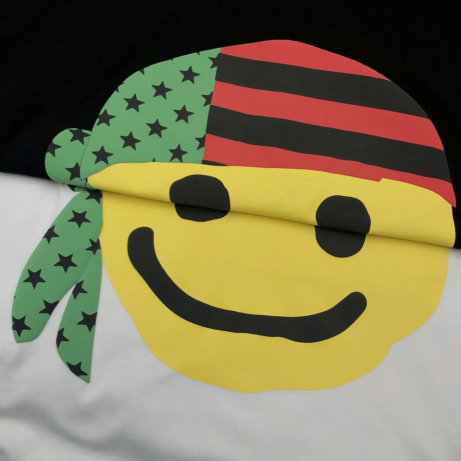 CPFM.XYZ джинсовая футболка со слезами 2021 мужские и женские высококачественные 3D