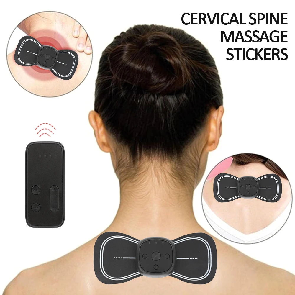 Мини стимулятор импульса для шеи и плеч|Шея массажный инструмент| |