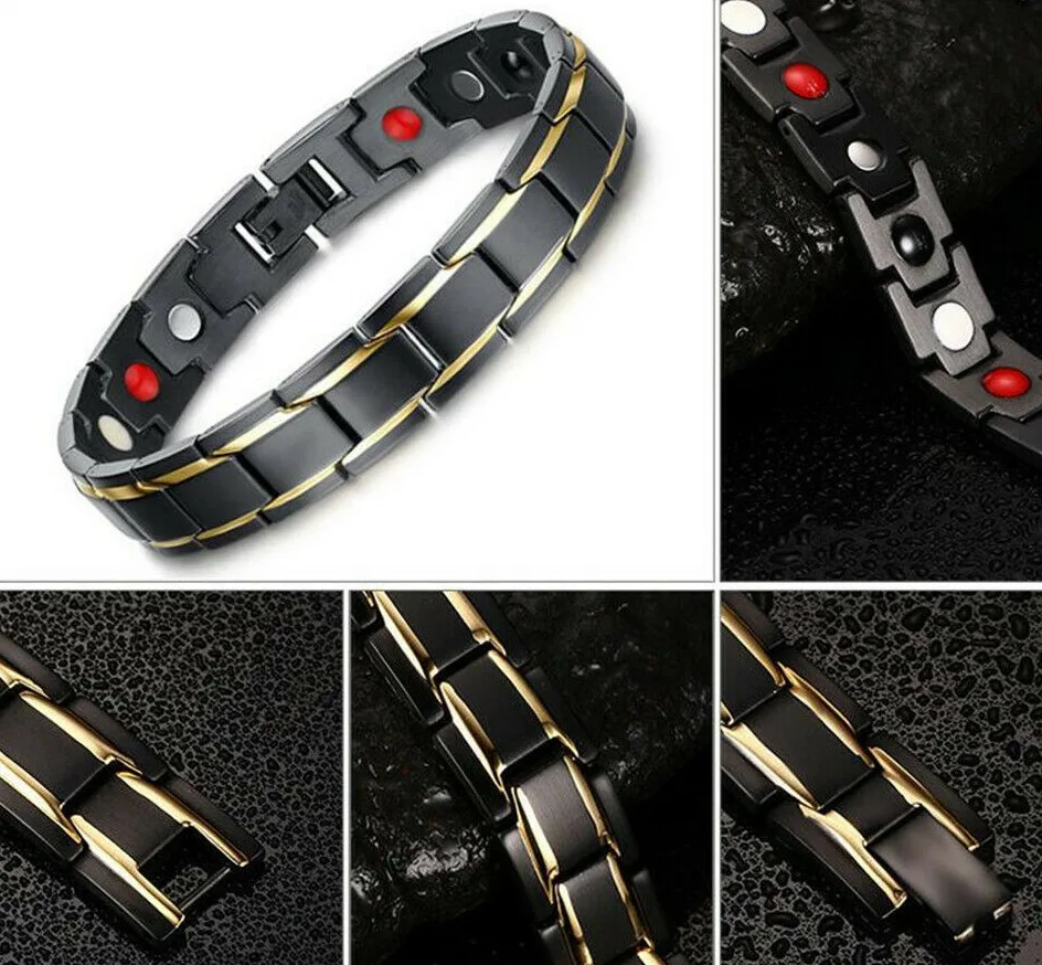 Mens Health Energy 3 IN 1 Bracelet Bangle for Arthritis Twisted Healthy Magnetic Women Power Therapy Magnets | Украшения и