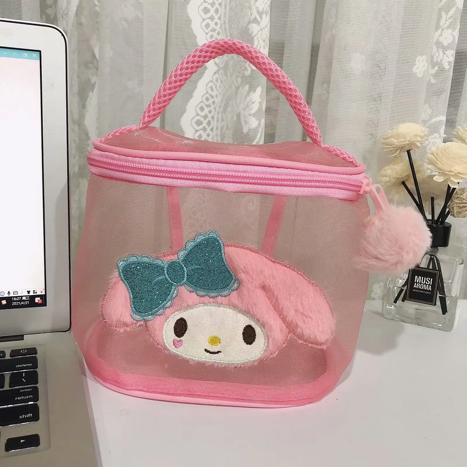 1Pcs Cartoon Animal Durable Bath Toys Bags Cosmetic Bag Headphone Case Coin Purse Bathroom Mesh Storage Net | Игрушки и хобби