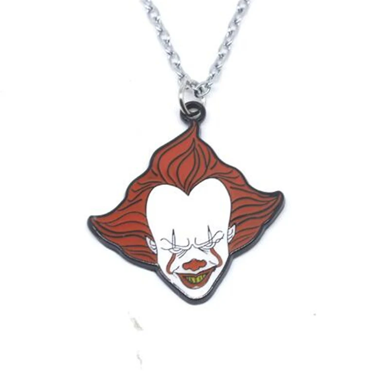It: Chapter Two Косплей металлическая маска брелок ожерелье ювелирные изделия кулон фильм реквизит