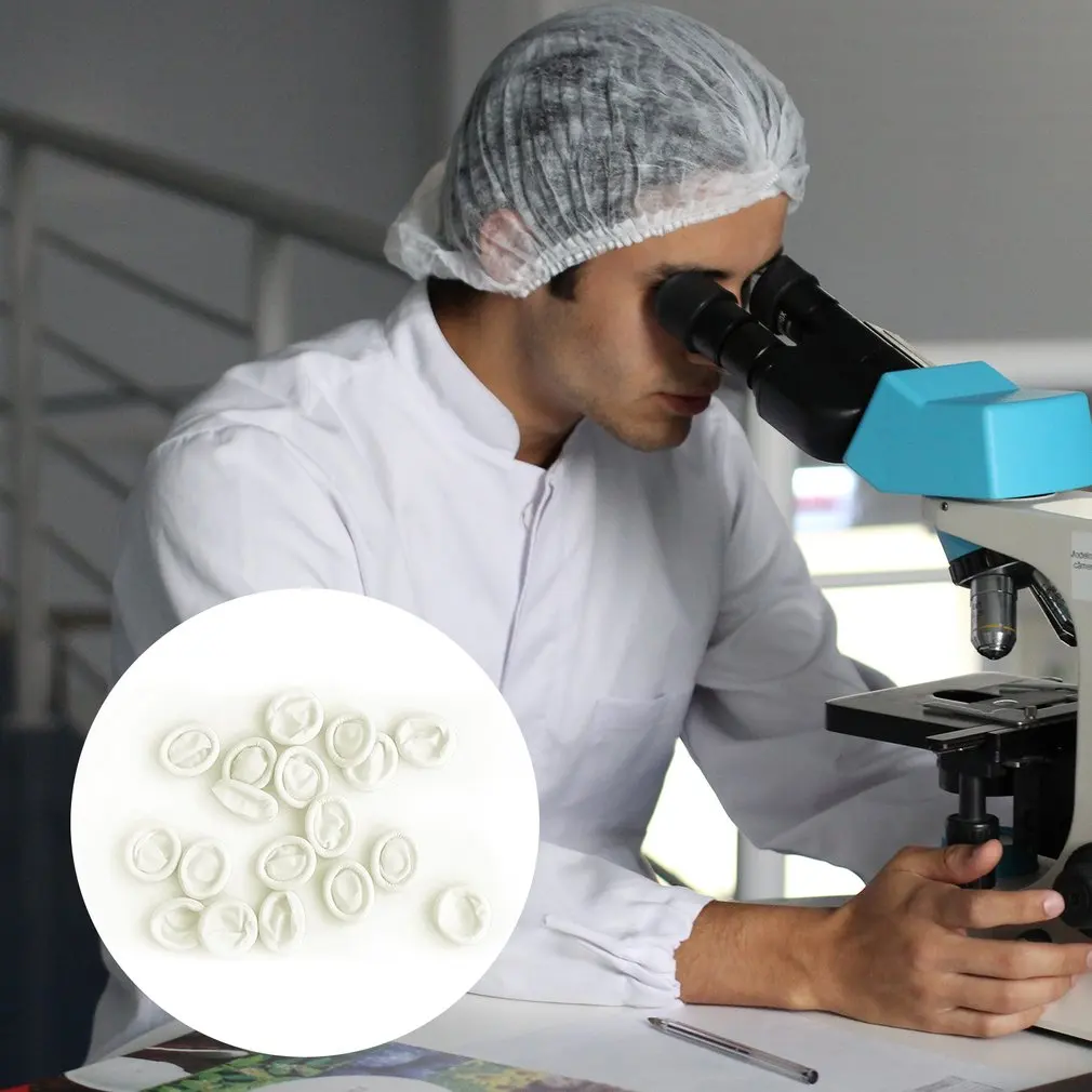 

50PCS 100Pcs/SET Natural Latex Anti-Static Finger Cots Practical Design Disposable Makeup Eyebrow Extension Gloves Tools