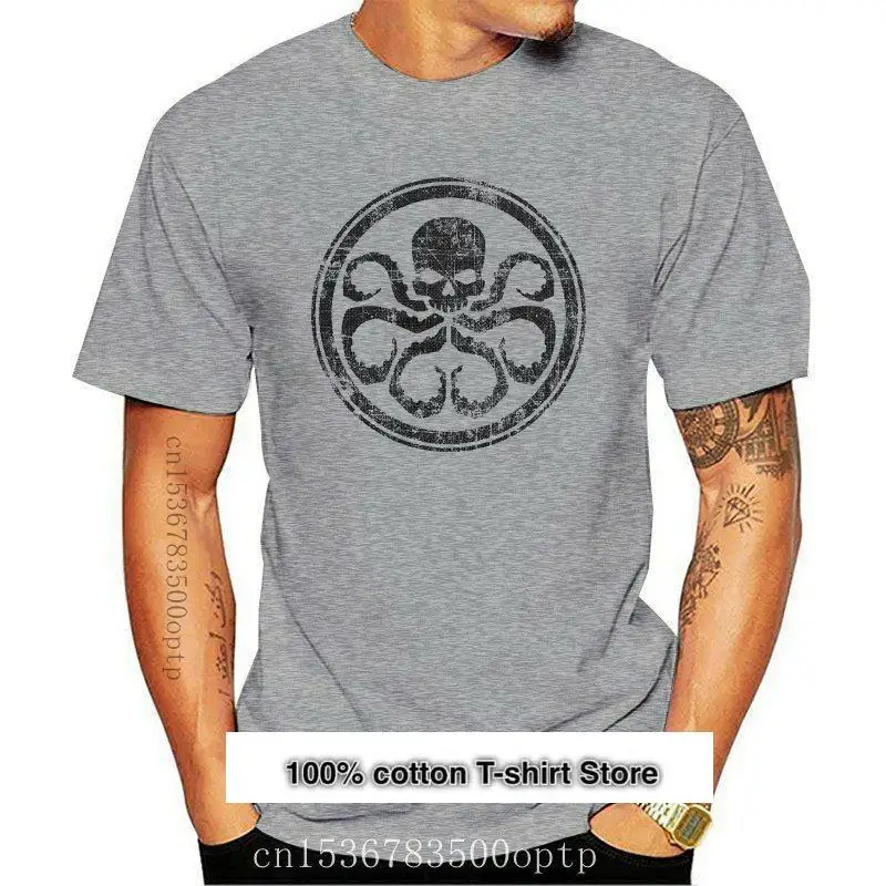 

Неформальная Модная рубашка с круглым вырезом, с надписью color verde, de Hydra, nueva