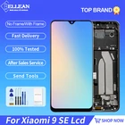 Протестированный рабочий OLED дисплей 5,97 дюйма MI 9SE для Xiaomi Mi 9 SE, ЖК-дисплей с сенсорным экраном и дигитайзером в сборе с рамкой, бесплатная доставка