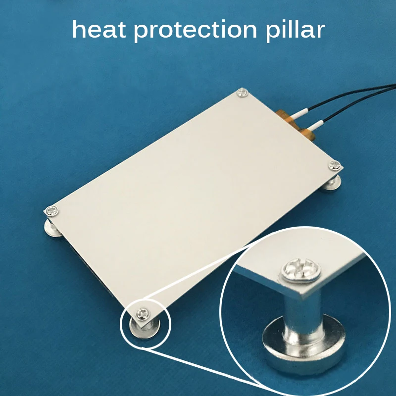 220V Aluminum Remover Split Plate PTC Heating Soldering Chip Remove Demolition Welding For BGA Solder Ball Station LED Lamp Bead |