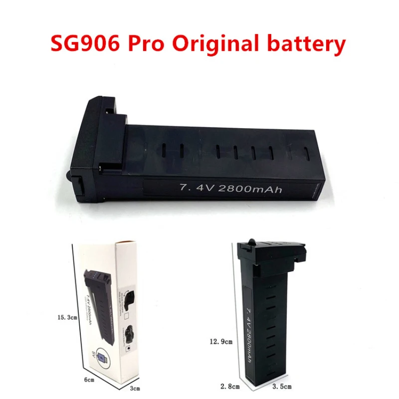 SG906 Pro Drone 906 Дрон оригинальные аксессуары 7 4 в 2800 мАч батарея пропеллер лезвие USB
