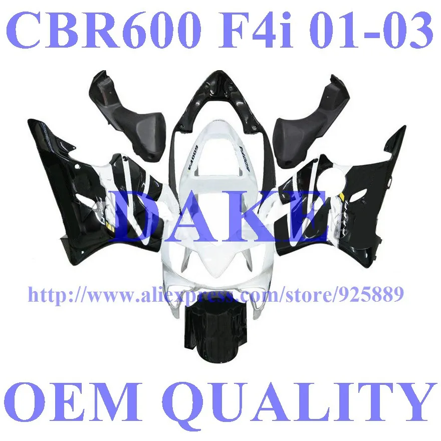 

Injection fairing kits for Honda CBR600F4i 03 02 01 CBR600 01-03 CBR600 F4i 2001 2002 2003 F4i fairings #1w5tt