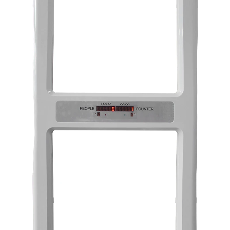 New Arrival Anti Theft Gate Security Antenna EAS RF Antenna Alarm System with hard Labels tags & Deactivator & Handheld Tester