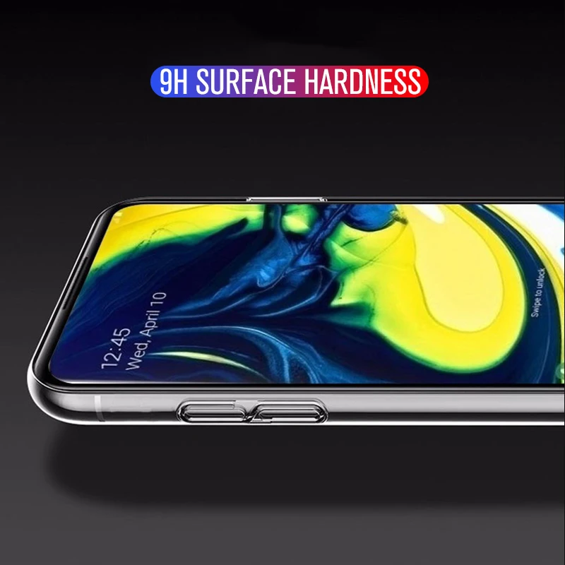 С уровнем твердости 9H взрывоустойчивое закалённое Стекло для samsung Galaxy A10 A20 A30 A40 A50