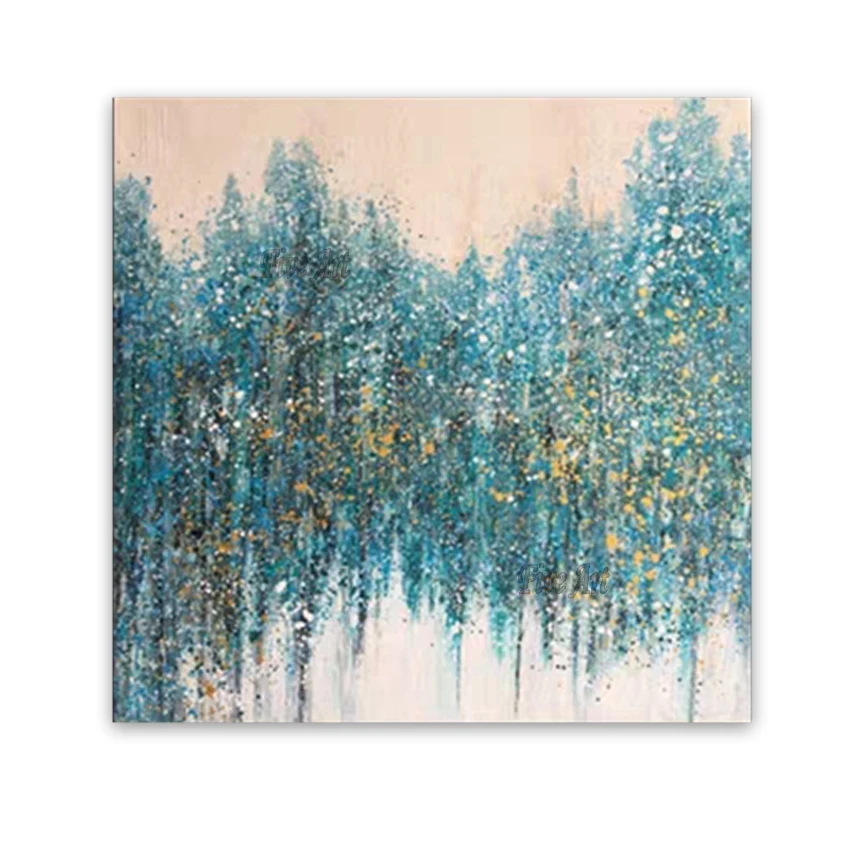 

Frameless Paintings Decorative Art Pictures Acrylic Paint On Canvas Handpainted Landscape Oil Painting For Wall Artwork