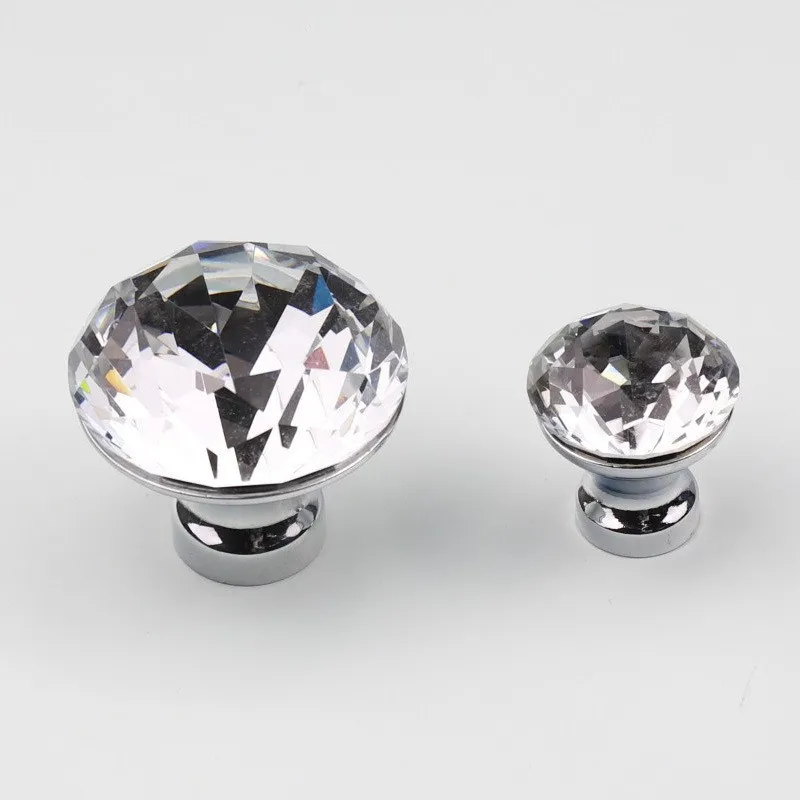 KK & FING 1 шт. европейские стеклянные ручки и из цинкового сплава для кухонного шкафа