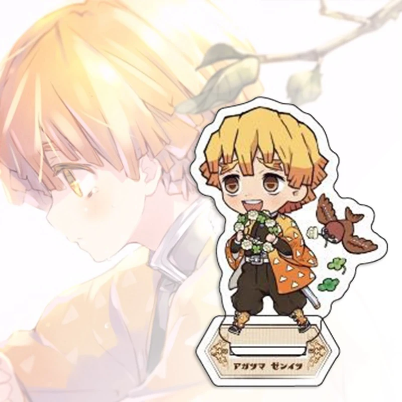

Anime Demon Slayer Acrylic Desktop Stand Keychain Peripheral Ornaments