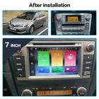DVD-плеер 128G Android11 для Toyota Avensis T27 09-16 Carplay GPS-навигация мультимедийный радиоприемник AutostereoTape рекордер головное устройство