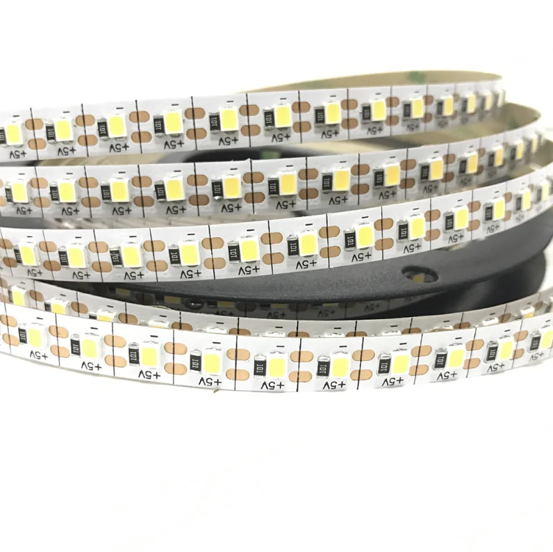 Светодиодные ленты 2835 5 м в рулоне/партии светодиодный одов 120 smd на метр 12 В или 24