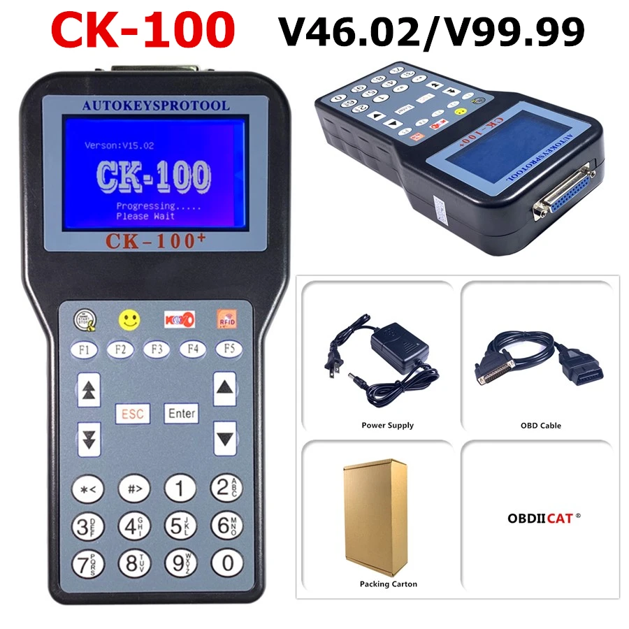 Автоматический ключевой программатор CK100 v46 02 v99 99 самое последнее поколение Silica