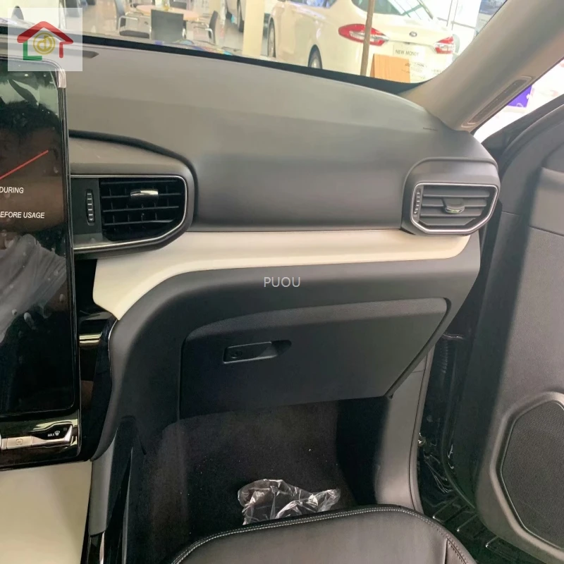 Аксессуары для автомобилей Ford Explorer 2020 2021 стильная центральная консоль из